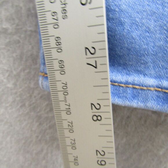 Old Navy Womens 14 Blue Jeans High Rise Rockstar Skinny Casual Preppy - Picture 6 of 13